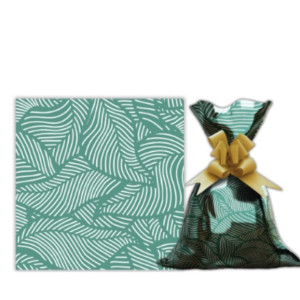 Gl Saq. P/ Pres. 58x89 Metal - 25un - 644 - Green Leaf-1242200062-109