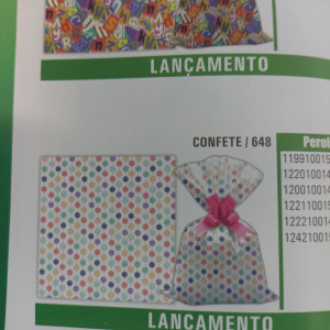 Gl Saq. P/ Pres. 35x53 Perola - 50un - 646 - Celeste - Unica-1221100151-41934
