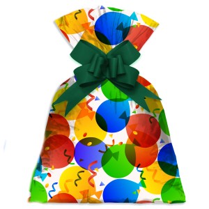 Saco De Presente Perola 266 Baloes 88x120cm 25un-1241100070-28804