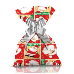 Saco De Presente Perola 825 Noel Feliz 15x22cm 50un-1198100009-97925