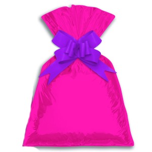 Saco De Presente Metal 1101 Velvet Magenta Fosco 30x45cm 50un-1200200043-83538