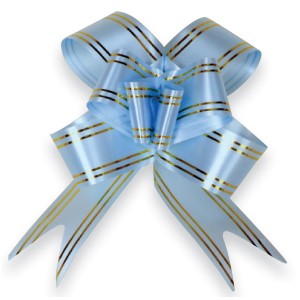 Laço Fácil Sortido 1,8x36cm 10 Unidades Com Fio Dourado-4727-66307