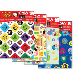 Kit Presente Fácil Turma Da Mônica Na Solapa 1 Kit Com 40un 30x45cm-792384-325