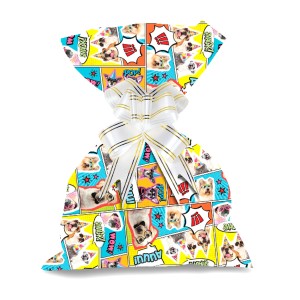 Saco De Presente Perola 231 Dogs 58x89cm 25un.-1242100080