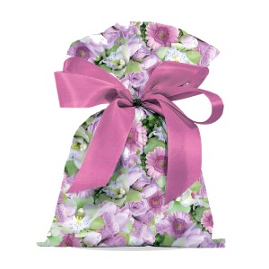 Saco De Presente Perola 371 Buque De Flores 30x45cm 50un.-1200100093