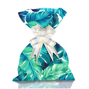 Saco De Presente Perola 599 Folhagens 20x29cm 50un.-1199100104
