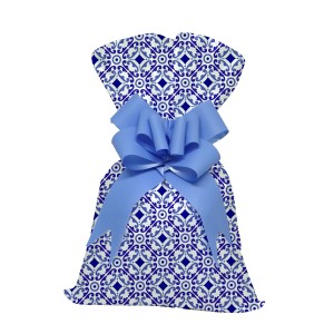 Saco De Presente Perola 611 Azulejo 20x29cm 50un.-1199100103