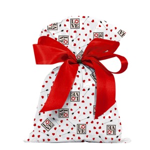 Saco De Presente Perola 866 Love Tickets 35x53cm 50un.-1221100105